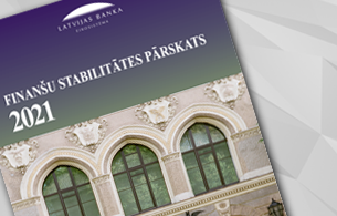 Finanšu Stabilitātes Pārskats 2021 vāka attēls