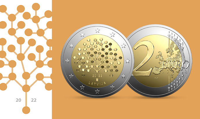 A 2 euro commemorative coin dedicated to financial literacy