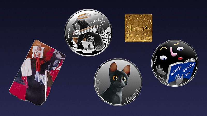 2025. gadā izdotās kolekcijas monētas