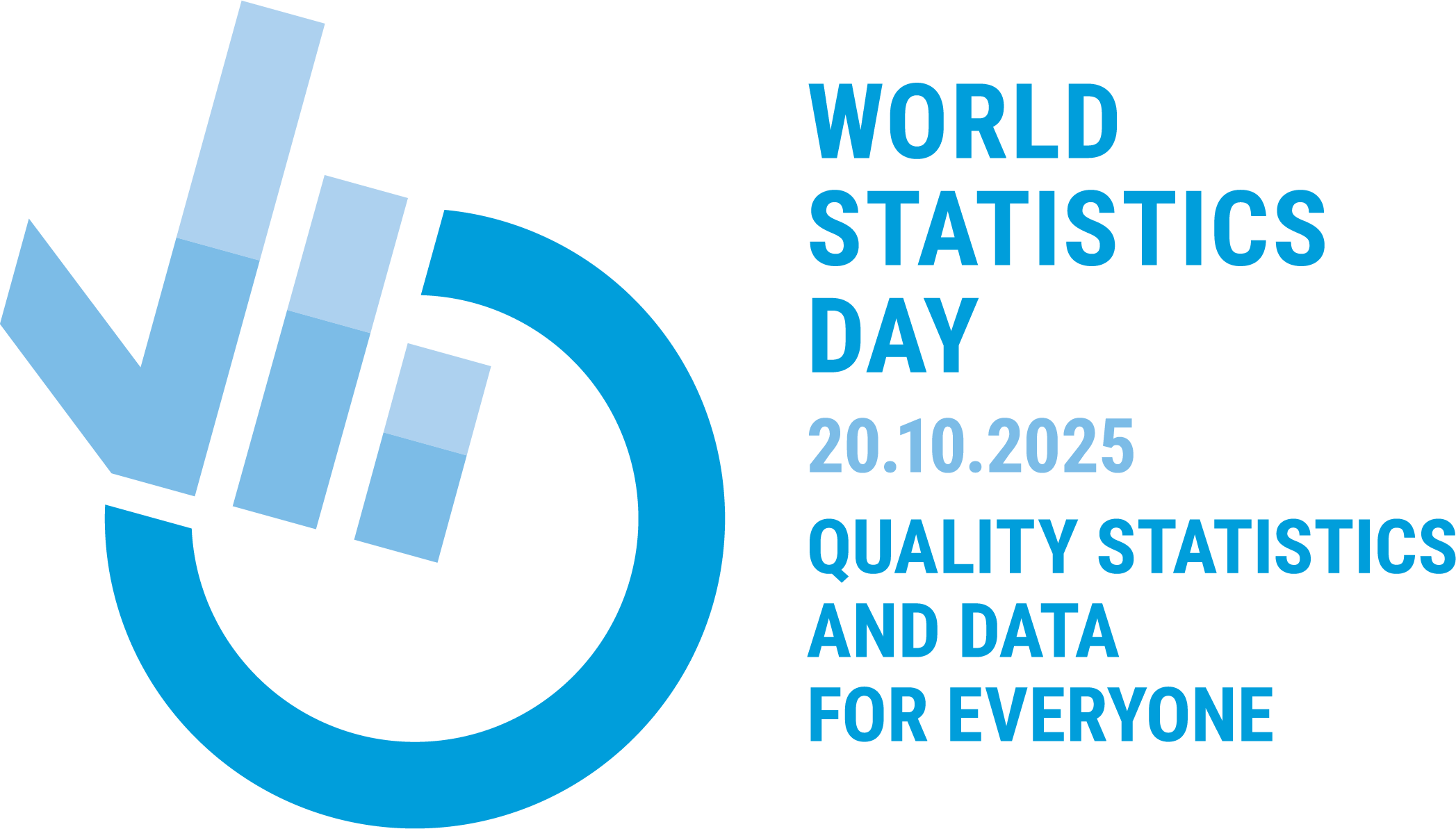 World Stats Day 2025 logo E