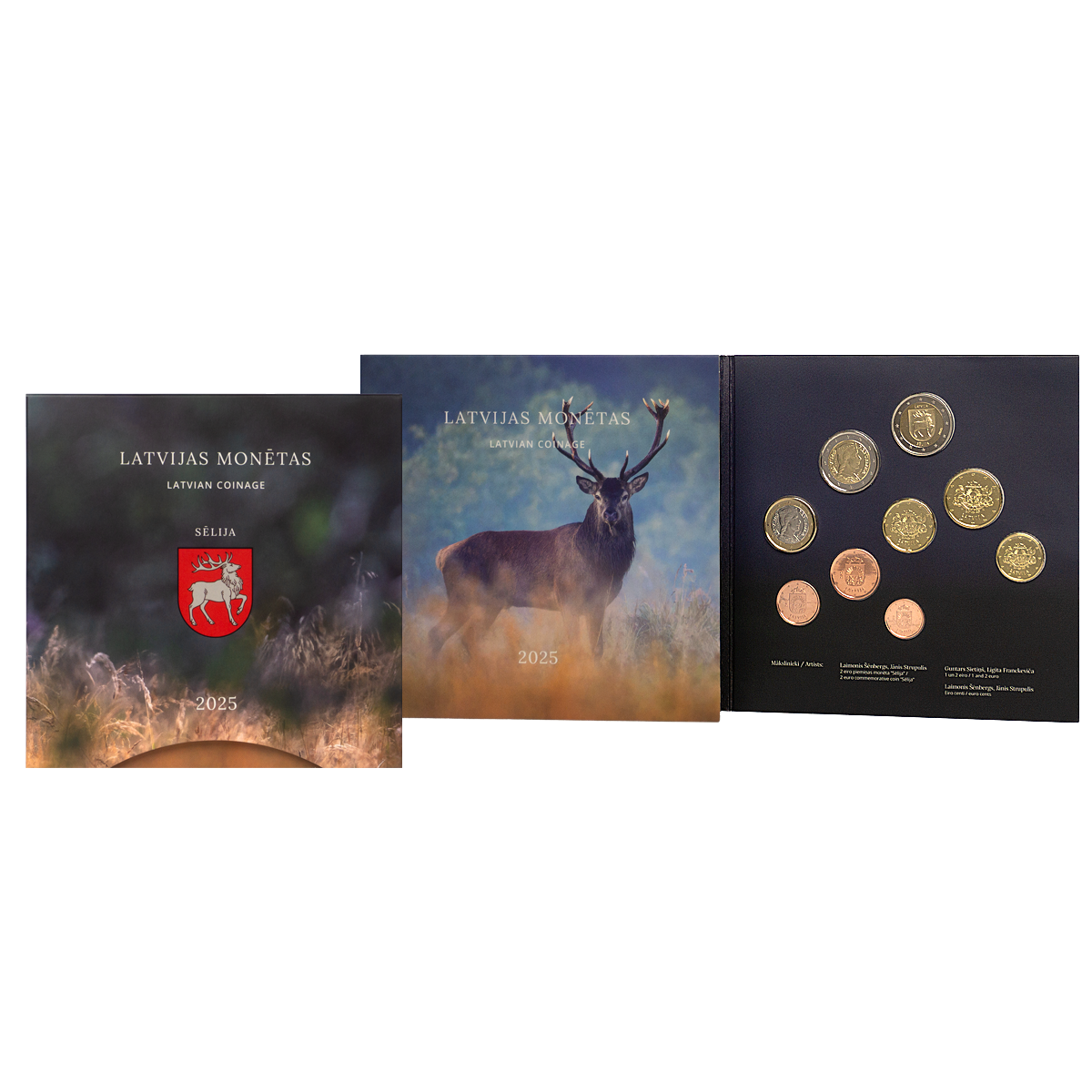 monetu komplekts selija