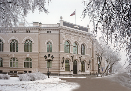 Latvijas Banka ziemā