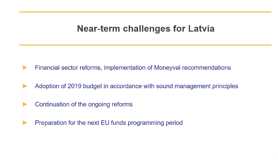 challenges for Latvia