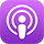 Apple Podcast Icon 40