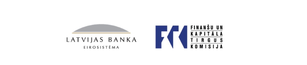 Latvijas Bankas un FKTK logo